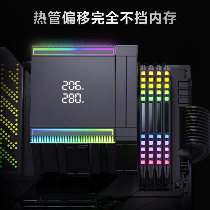 مبرد وحدة المعالجة المركزية MT - مراجعة Cpu Air Cooler Dual Tower 6 Heatpipe وسعره