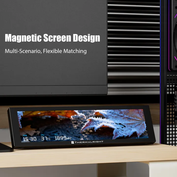 شاشة كمبيوتر شخصي Thermalright - مراجعة Aio Cooler Lcd Display Screen وسعره
