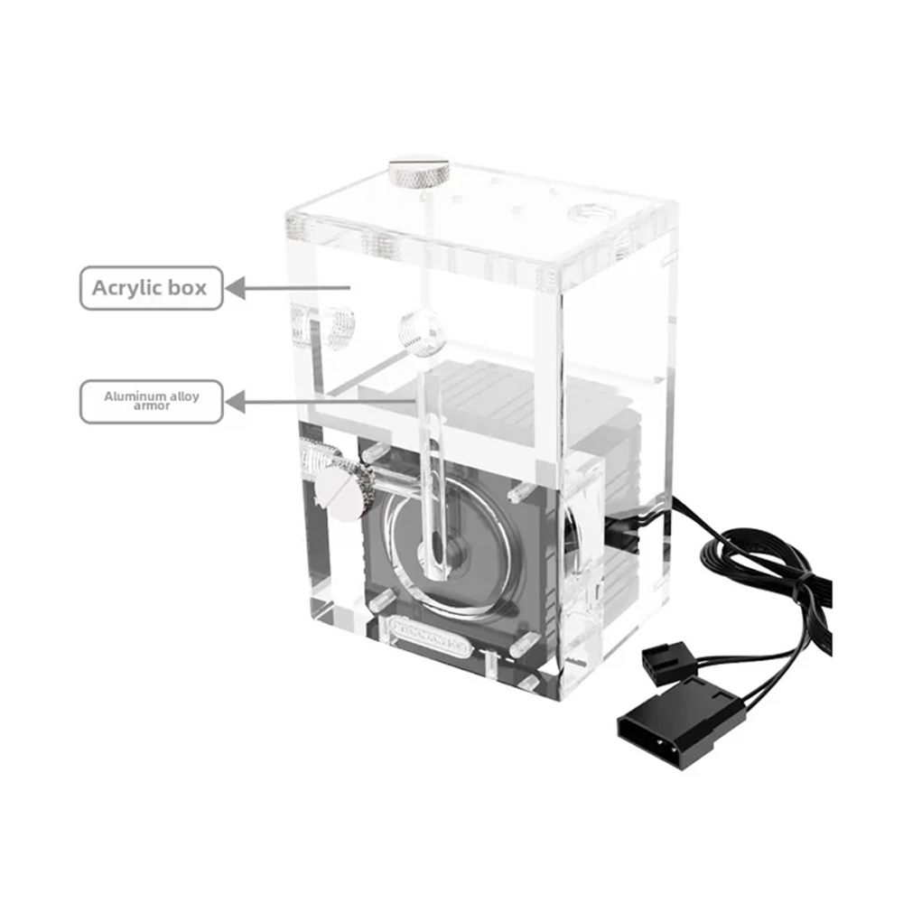 مجموعة خزان مضخة المياه المعيا - مراجعة Aio Pump Reservoir Combo وسعره