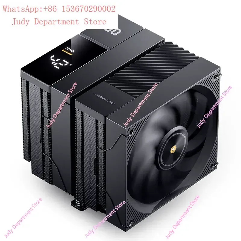 مبرد وحدة المعالجة المركزية CC - مراجعة Cpu Air Cooler Dual Tower 6 Heatpipe وسعره