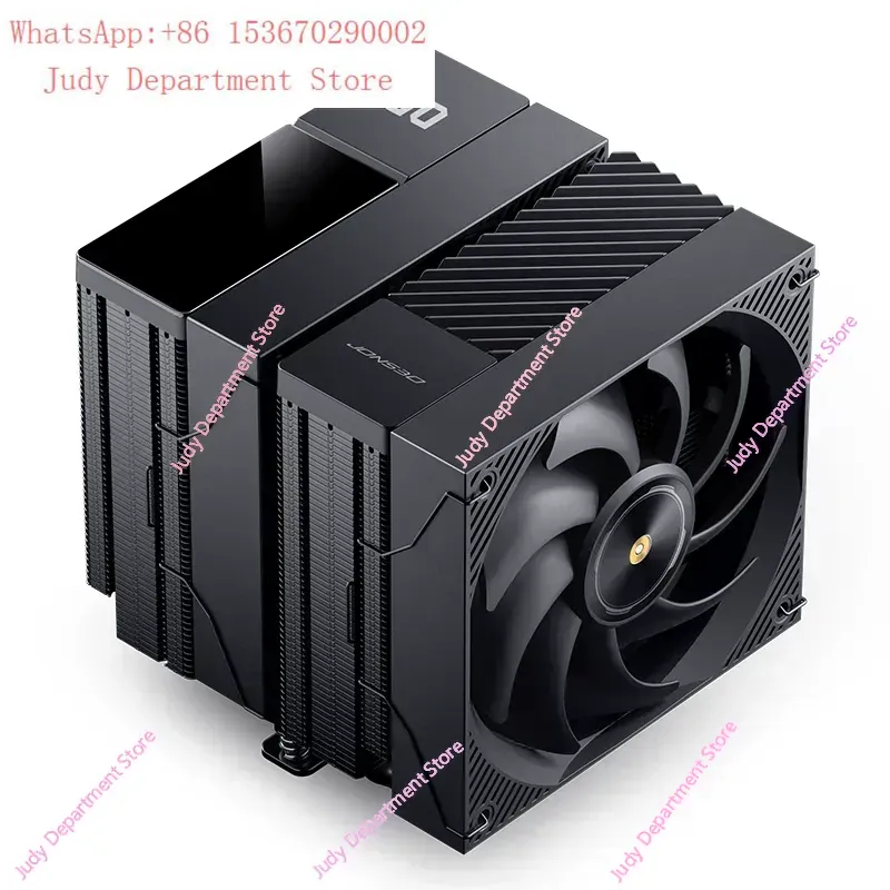 مبرد وحدة المعالجة المركزية CC - مراجعة Cpu Air Cooler Dual Tower 6 Heatpipe وسعره