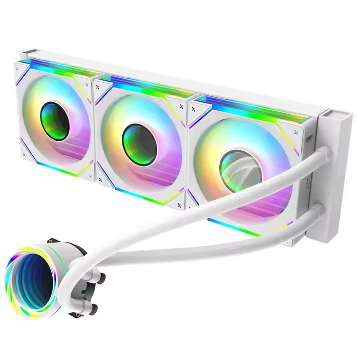 مبرد سائل للمعالج بطول 360 مم  - مراجعة Aio Liquid Cooler 360Mm Argb وسعره