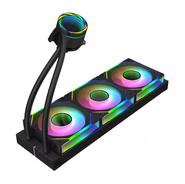 مبرد سائل للمعالج بطول 360 مم  - مراجعة Aio Liquid Cooler 360Mm Argb وسعره