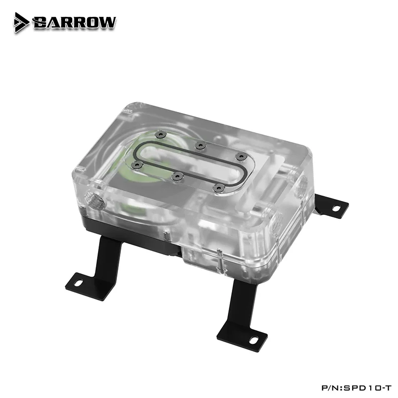 Barrow ITX Case AIO صندوق المض - مراجعة Aio Pump Reservoir Combo وسعره