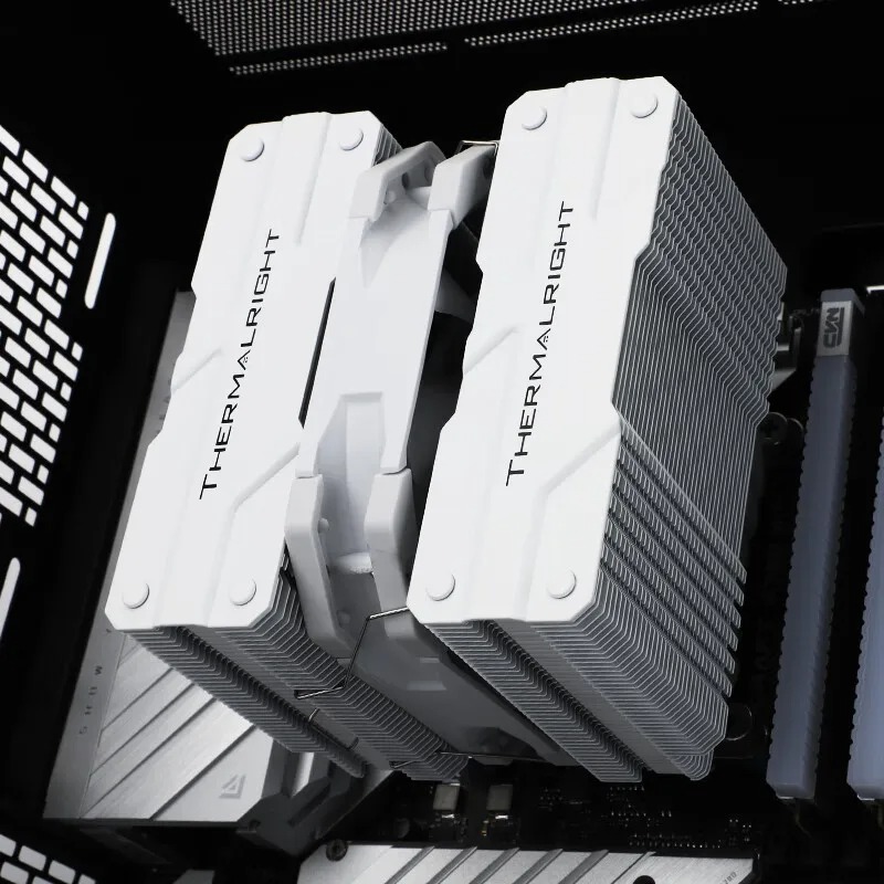 مبرد وحدة المعالجة المركزية Th - مراجعة Cpu Air Cooler Dual Tower 6 Heatpipe وسعره
