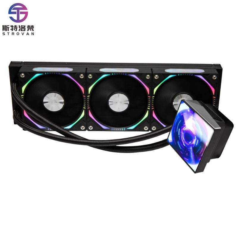 مبرد وحدة المعالجة المركزية ال - مراجعة Aio Cooler Lcd Display Screen وسعره