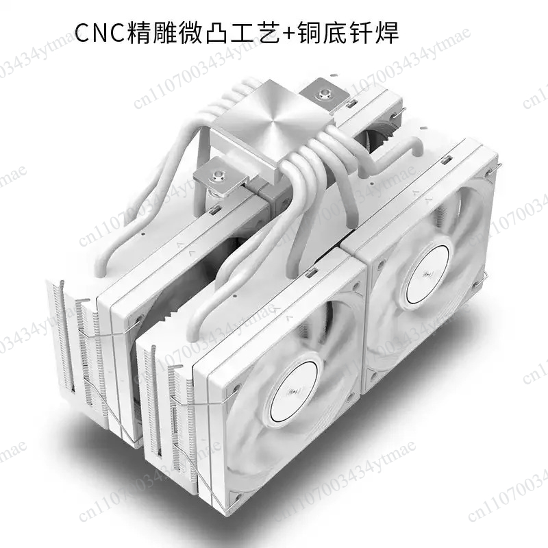 مبرد وحدة المعالجة المركزية JF - مراجعة Cpu Air Cooler Dual Tower 6 Heatpipe وسعره