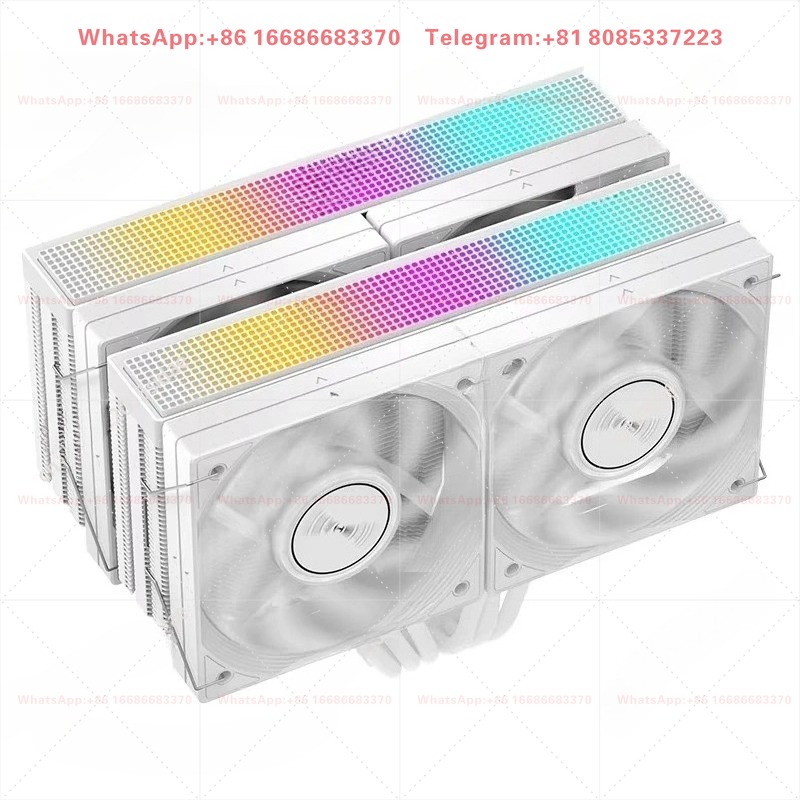 مبرد هواء للمعالج المركزي بتصم - مراجعة Cpu Air Cooler Dual Tower 6 Heatpipe وسعره