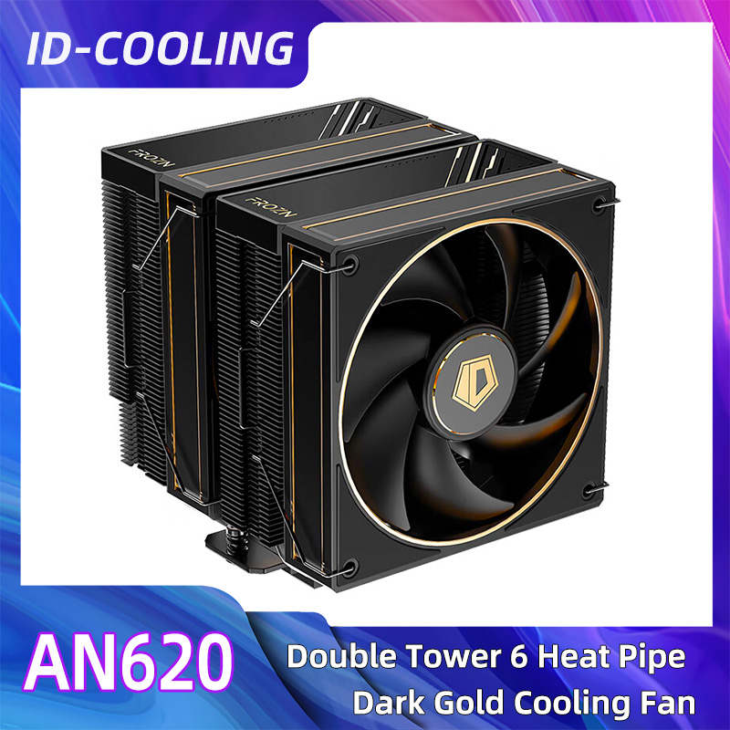 ID-COOLING ثنائي الطاقة 6 أناب - مراجعة Cpu Air Cooler Dual Tower 6 Heatpipe وسعره