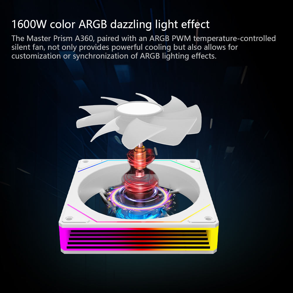 مبرد سائل للمعالج المركزي Zero - مراجعة Aio Liquid Cooler 360Mm Argb وسعره