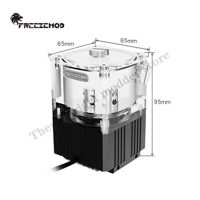 FREEZEMOD خزان الكمبيوتر 780L/ - مراجعة Aio Pump Reservoir Combo وسعره