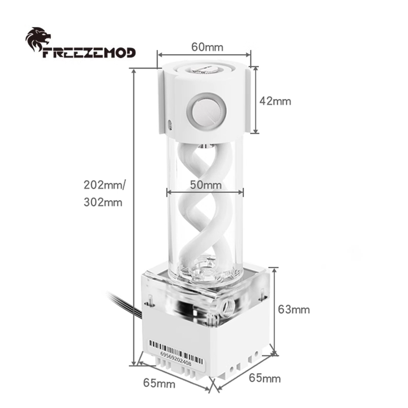 مجموعة مضخة صندوق FREEZEMOD AI - مراجعة Aio Pump Reservoir Combo وسعره